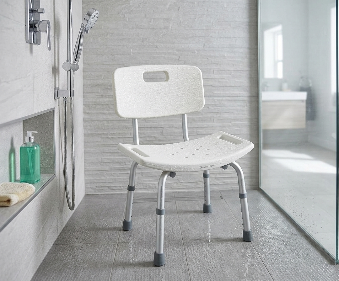 Cadeira de Banho com Apoio de Mãos