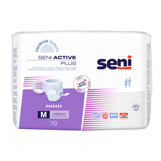 Fralda Cueca Seni Active Plus