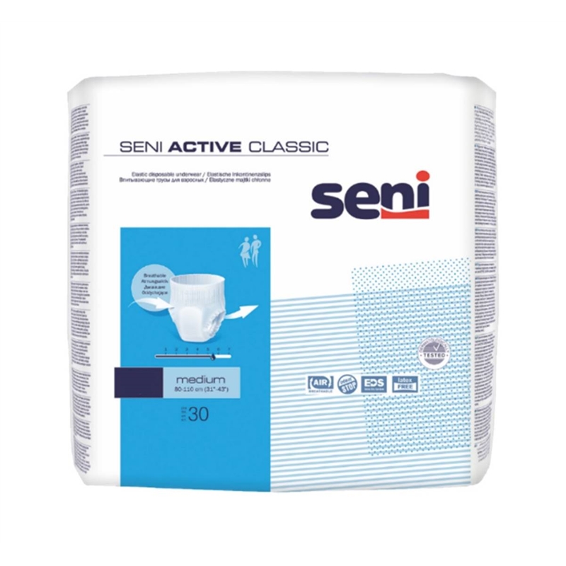 Fralda Cueca Seni Active Basic